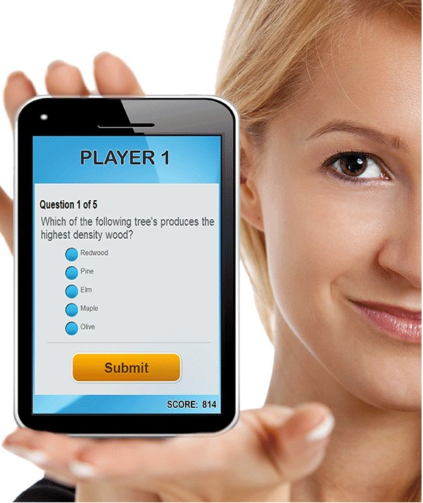 audience polling with a cellphone