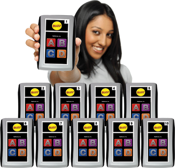 audience polling keypad